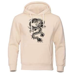 Venta al por mayor nueva de alta calidad 100% de algodón polar Sudadera con capucha de los hombres logotipo personalizado de impresión de gran tamaño ajuste largo invierno temporada básicos - Product Image 3