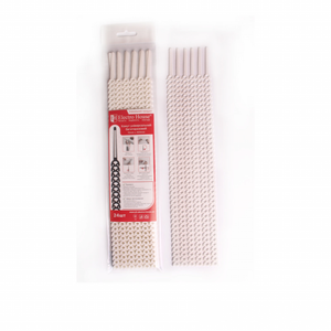 Gran oferta, bridas de nailon reutilizables blancas, bridas con cremallera, bridas de plástico con autobloqueo multifuncionales de 10mm, 300mm de longitud, sin halógenos - Product Image 1