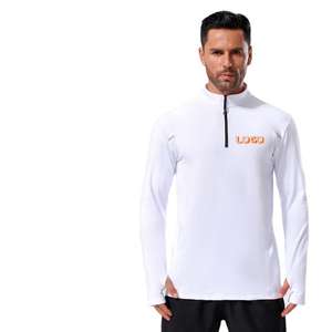 Camiseta Deportiva de Compresión de Manga Larga para Hombre, de Secado Rápido, Transpirable, con Protección UV, Cuello Redondo, Ajuste Regular, para Todas las Temporadas, Personalizable - Product Image 4