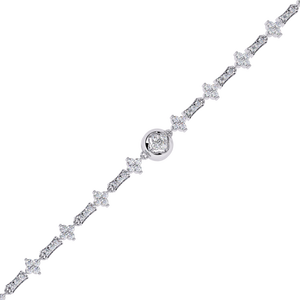 Fabulous Lab Grown Diamond Bracelet 18K <b>Gold</b> Elegant <b>Bangles</b> for Women - Product Image 5