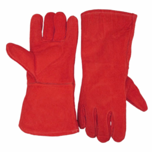 Meilleure performance Gants en cuir de vachette fendu Longue durée Abrasion Résistant à la chaleur Réfléchissant Sécurité Construction Équipement de soudage - Product Image 5