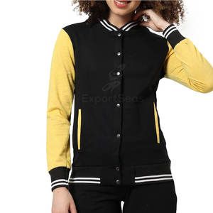 Chaqueta Letterman de gran tamaño para mujer, chaqueta Letterman de material duradero, chaqueta Letterman cómoda - Product Image 1