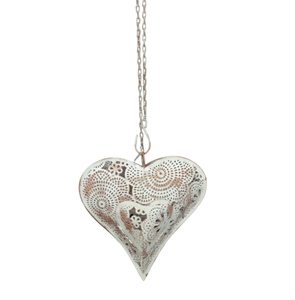 Nouveau fer décoratif suspendu T Lite support blanc avec cuivre Anti utilisation pour salon et décoration de noël à la main - Product Image 4