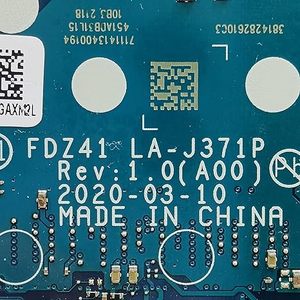 Nuevo ordenador portátil para la placa base Dell Latitude 5410, placa base de sistema, FDZ41, FDZ41/SRGL0, 0W3R84, W3R84/SRGL0 0W3R84, 1, 2, 1, 1, 2 - Product Image 4