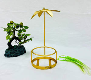 Bougeoir Design Feuille Photophore pour la décoration de la maison et du bureau Cadeau Point Bougeoir - Product Image 3