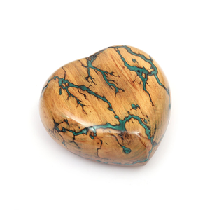 Urnas de recuerdo de corazón de palisandro hechas a mano, venas epoxi azules, urnas de cremación para mascotas y humanos, recuerdos para recuerdos - Product Image 6