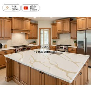 Dalle en pierre de quartz artificielle Calacatta Gold Jumbo NV919 - Product Image 5