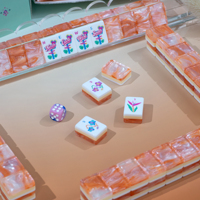 Tapis de Mahjong Expert Choice Avancé Haute Densité, Taille Américaine pour 160 Tuiles, Idéal pour les Réunions d'Amitiés, Jouez Rapidement Maintenant