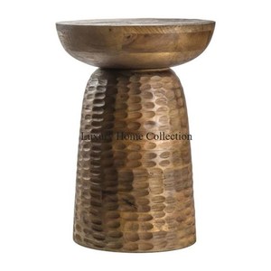 โต๊ะกาแฟขาไก่สีทองดีไซน์เนอร์สีแฟนซีหินอ่อนสีขาวตกแต่งบ้าน - Product Image 4