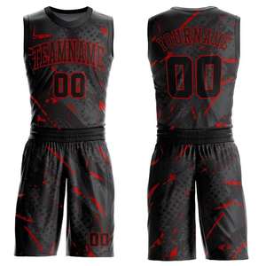 Uniforme de Baloncesto Estampado de Verano Transpirable de Alta Calidad para Hombre, Ropa Deportiva de Secado Rápido al por Mayor - Product Image 4