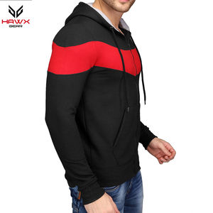 Vente en gros de sweats à capuche ODM légers à séchage rapide pour hommes design d'impression de mode pour une utilisation en extérieur saison d'hiver polaire à capuche teint uni - Product Image 6