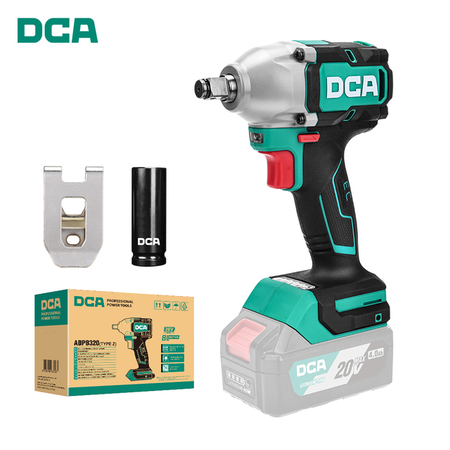 Electric Impact Wrench Cordless 20V Brushless Cordless Impact Drill Driver