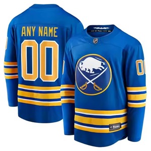100% Polyester hommes vente en gros femmes maillots de Hockey personnalisés avec des Options de Logo Premium avec des tailles personnalisées équipe personnalisée - Product Image 2
