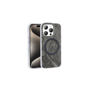 Funda de Silicona con Diseño de Pinceladas Compatible con MagSafe para iPhone 15 Pro Max, Cubierta Artística con Paleta de Colores - para 14 Plus, 13 Pro Max Plus - Product Image 4