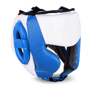 Mejor diseño más vendido Boxeo Lucha Boxeo Protector de cabeza Nuevo diseño Material de cuero PU Protector de cabeza de boxeo - Product Image 2