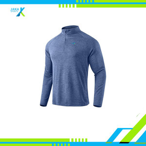 Mens Quarter Zip <b>Long</b> <b>Sleeve</b> Running Shirts Quick Dry Athletic Pullover Lightweight Workout Training Gym Fitness <b>Golf</b> <b>Tops</b> - Product Image 3
