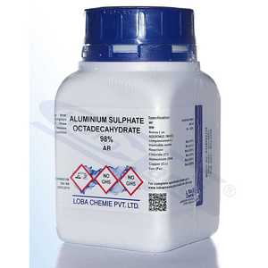 Siarczan glinu 18 HYDRAT 98% AR Op. 500กรัมประเภทผลิตภัณฑ์ซัลเฟต - Product Image 1