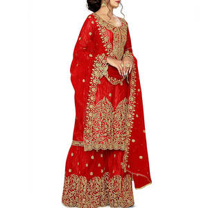 2025 vêtements de fête pour femmes personnalisés de haute qualité fabriqués au Pakistan/nouveautés vêtements de fête pour femmes à la mode à vendre - Product Image 3