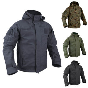 Veste Softshell imperméable respirante légère pour hommes, vêtements de course d'hiver pour l'entraînement, vente en gros personnalisée, vente chaude - Product Image 1