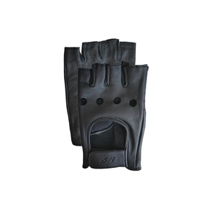 Gants vintage noirs sans doigts taille L - Product Image 1