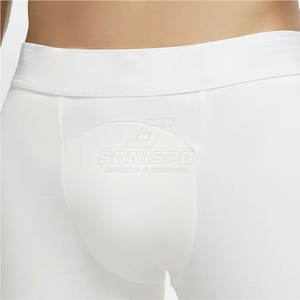 กางเกงรัดกล้ามเนื้อถักลายตรงดีไซน์ตามสั่งมีหลายสี - Product Image 2