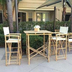 เก้าอี้บาร์สตูลไม้ไผ่ปรับความสูงได้ตามต้องการเคาน์เตอร์รับประทานอาหารหรูหราการตกแต่งภายในห้องครัว - Product Image 5