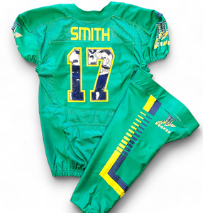 Tenue de sport pour hommes confortable 100% polyester Uniforme de football américain Ensembles respirants - Product Image 2