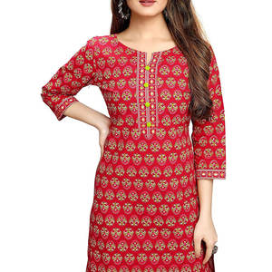 Nouveautés : Kameez Kurtis pakistanais à manches longues pour femmes, fabriqués au Pakistan, style décontracté pour femmes - Product Image 5