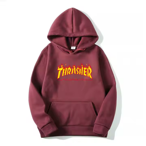 Heavyweight Hoodie Essentials de gran tamaño recortada con patrón de impresión personalizable de tela francesa - Product Image 6