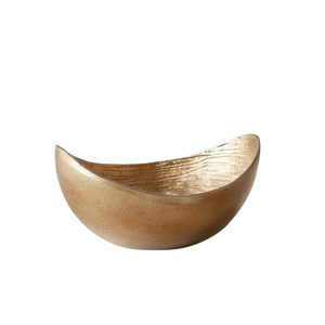Reliable Manufacturer's Rustic Luxury <b>Metal</b> <b>Bowl</b> 16x12x7.5 Inches with Matte Finish - Product Image 3