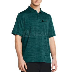 Camisa de golf ligera para hombres con tela de control de humedad Camisa de golf transpirable para la mejor venta - Product Image 3