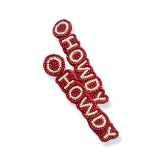 Pendientes GOVLS personalizados con cuentas Vintage 2025 al por mayor, joyería deportiva de estilo clásico, pendientes bordados con cuentas de semillas de fiesta - Product Image 6