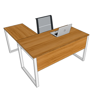 RecBamboo BFRB009 L-Shaped 140x150cm Corner <b>Desk</b> Simple Design Foldable and Portable <b>Computer</b> Table/ Laptop <b>Desk</b> - Product Image 1
