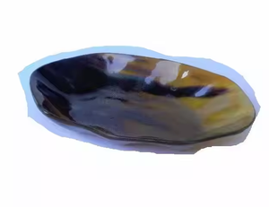 Bol en corne de buffle fait main disponible dans toutes les tailles en forme ovale corne Art Ware Home Decor corne artisanat bols par croissant artisanat - Product Image 1