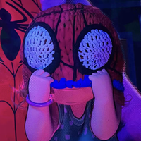 Gorro unisex de ganchillo personalizado Mayday Parker, gorro de ganchillo, gorro de Spiderman