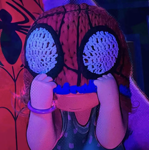 Unisex <strong>Hats</strong> Custom Crochet Mayday Parker Beanie <strong>Hat</strong> Crochet <strong>Spiderman</strong> Beanie - Product Image 3