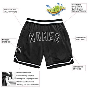 Pantalones cortos de baloncesto superventas Diseño personalizado Hermoso de ver Cómodo de llevar Pantalones cortos de baloncesto Hechos en todos los tamaños de colores - Product Image 3