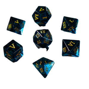 Juego de dados de piedra personalizables, piedras preciosas naturales de cristal - Product Image 3