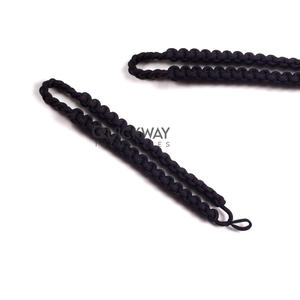 Cordón de hombro de artillería ceremonial hecho en fábrica para accesorios de uniformes ceremoniales Cordón de hombro de Color dorado personalizado - Product Image 2