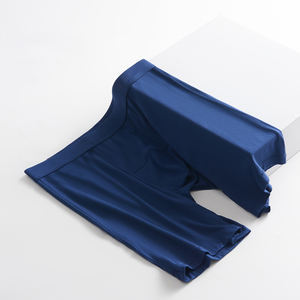 Calzoncillos bóxer de algodón naranja para hombre, novedad en calzoncillos personalizados de tiro medio con logotipo personalizado, tejido de punto transpirable - Product Image 5