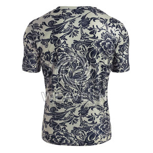 เสื้อยืดผู้ชายไซส์ใหญ่ ระบายอากาศได้ดี ผ้าคอตตอนถัก 100% แขนสั้น พิมพ์ลายแบบซับลิเมชั่น เป็นมิตรต่อสิ่งแวดล้อม แห้งเร็ว คุณภาพสูง - Product Image 3