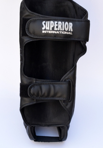 Customized MMA Mixed Martial Art Training Shin Guard Leather Instep Shin Protector for Boxing Protective <b>Leg</b> Guards <b>Warmers</b> - Product Image 3