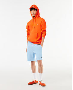 Sudadera con Capucha Naranja Personalizable para Hombre, Talla XL, 350 g/m², Algodón y Poliéster, Color Sólido, Logotipo Bordado, Estilo Urbano Holgado - Product Image 2