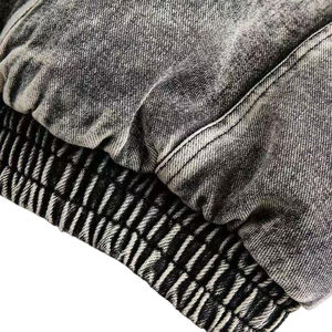 Veste en jean réversible 100% coton, qualité supérieure, style vintage classique, streetwear décontracté, mode durable, hip hop, logo sur le devant - Product Image 6