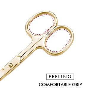 Hot Sale Premium Stainless Steel Beauty Cuticle <b>Scissors</b> | Durable Precise Straight <b>Manicure</b> Tools | High Quality Best Seller - Product Image 2