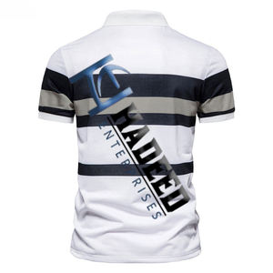 Camiseta de alta calidad para hombre, camisa de tela lisa estampada, diseño de sublimación, logotipo personalizado, informal - Product Image 2