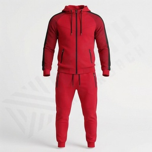 Ensemble de survêtement de sport personnalisé avec logo, style athlétique personnalisé pour homme, prix bas, ensemble de course à pied pour la salle de sport, kit de couleur personnalisé - Product Image 1