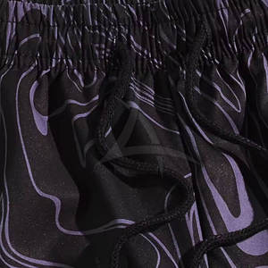 New Style Customized Color Solid High Quality <b>Men</b> Sublimation <b>Shorts</b> <b>Elastic</b> <b>Waist</b> Casual Quick Dry Polyester/Cotton Premium - Product Image 3