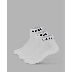 Calcetines Deportivos de Bambú, Paquete de 3, Transpirables, Antideslizantes, Finos, para Verano, con Logotipo Impreso - Product Image 1