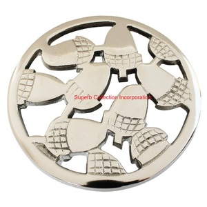 Salvamanteles de Metal con forma de tetera clásica con diseño de recorte caliente, soporte de estilo Vintage para cocina y mesa de comedor, salvamanteles decorativos - Product Image 2